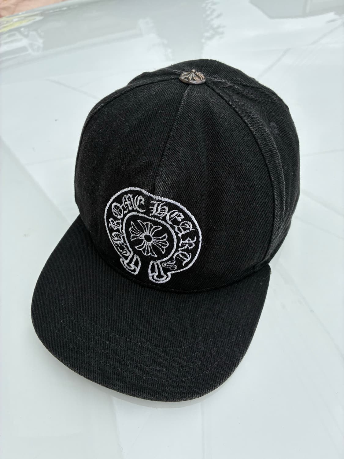 chrome Hearts 크롬하츠 홀스슈(말발굽) 코튼 볼캡 상품이미지1