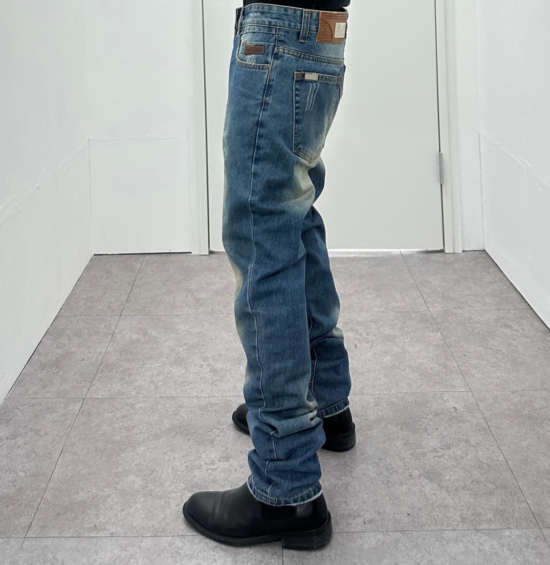 Dolce&Gabbana Metal Logo Plate Leather 상품이미지3