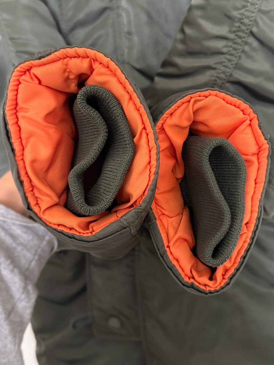 알파인더스트리 n-3b 슬림핏 S 세이지 상품이미지3