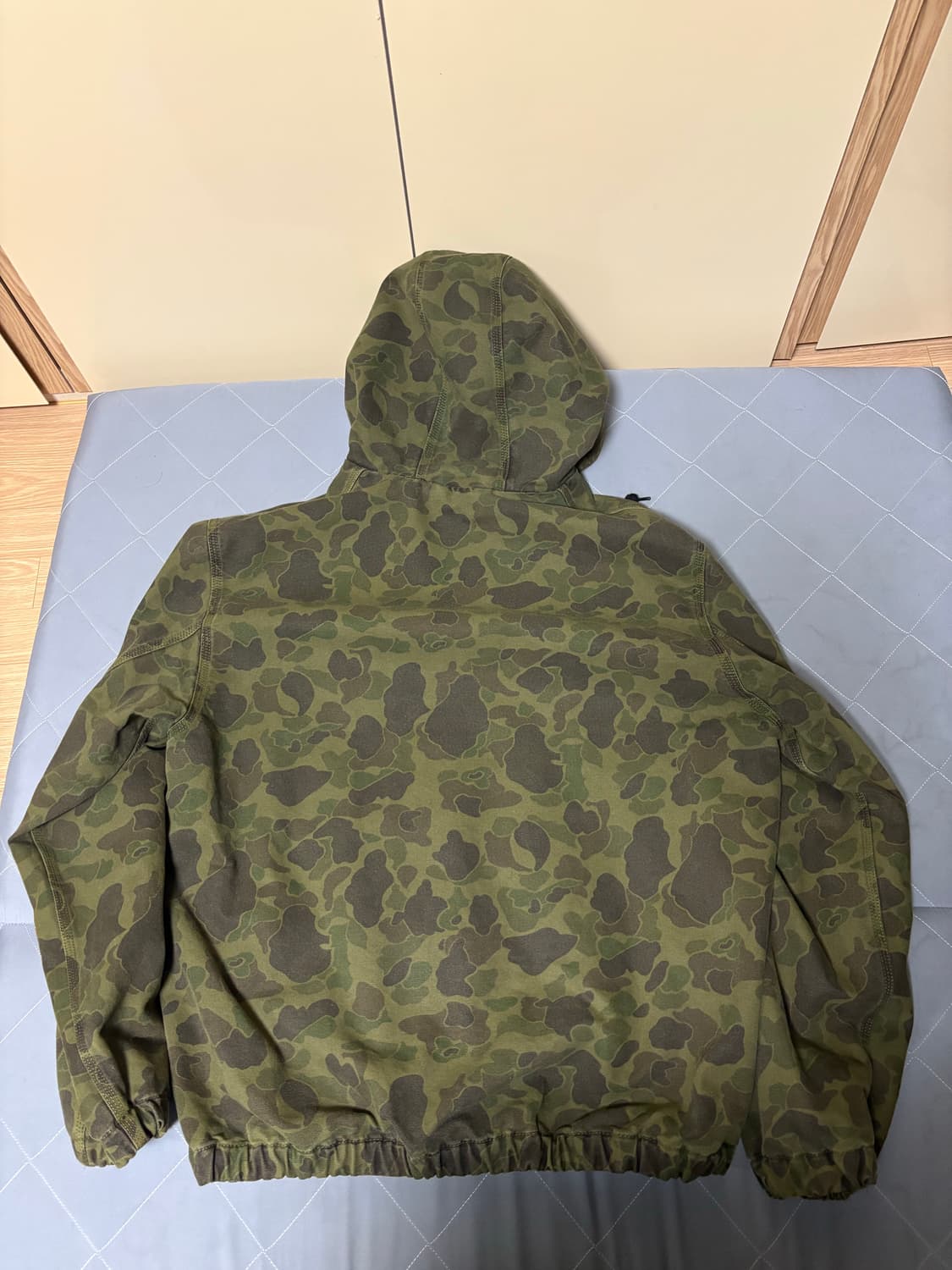 [L] 칼하트 WIP 덕 액티브 자켓 카모 덕 그린 상품이미지4