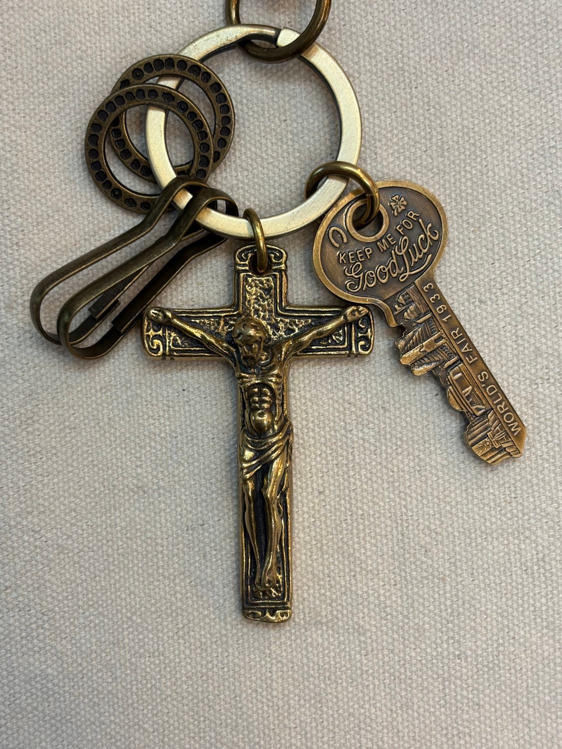 빈티지 크루시픽스 키링 세트 상품이미지3