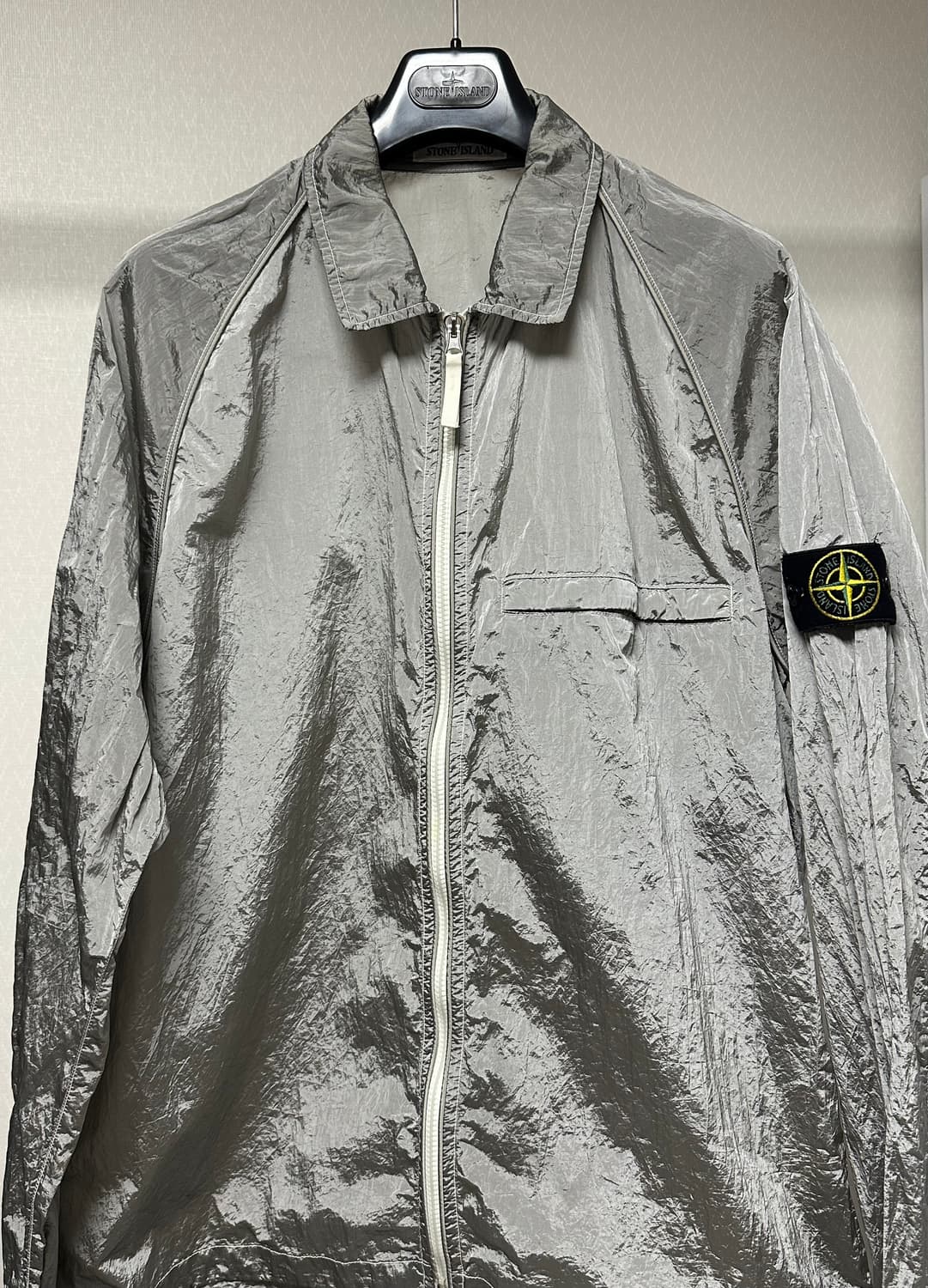 스톤아일랜드 나일론메탈 자켓 22ss XXL(105-110) 상품이미지1