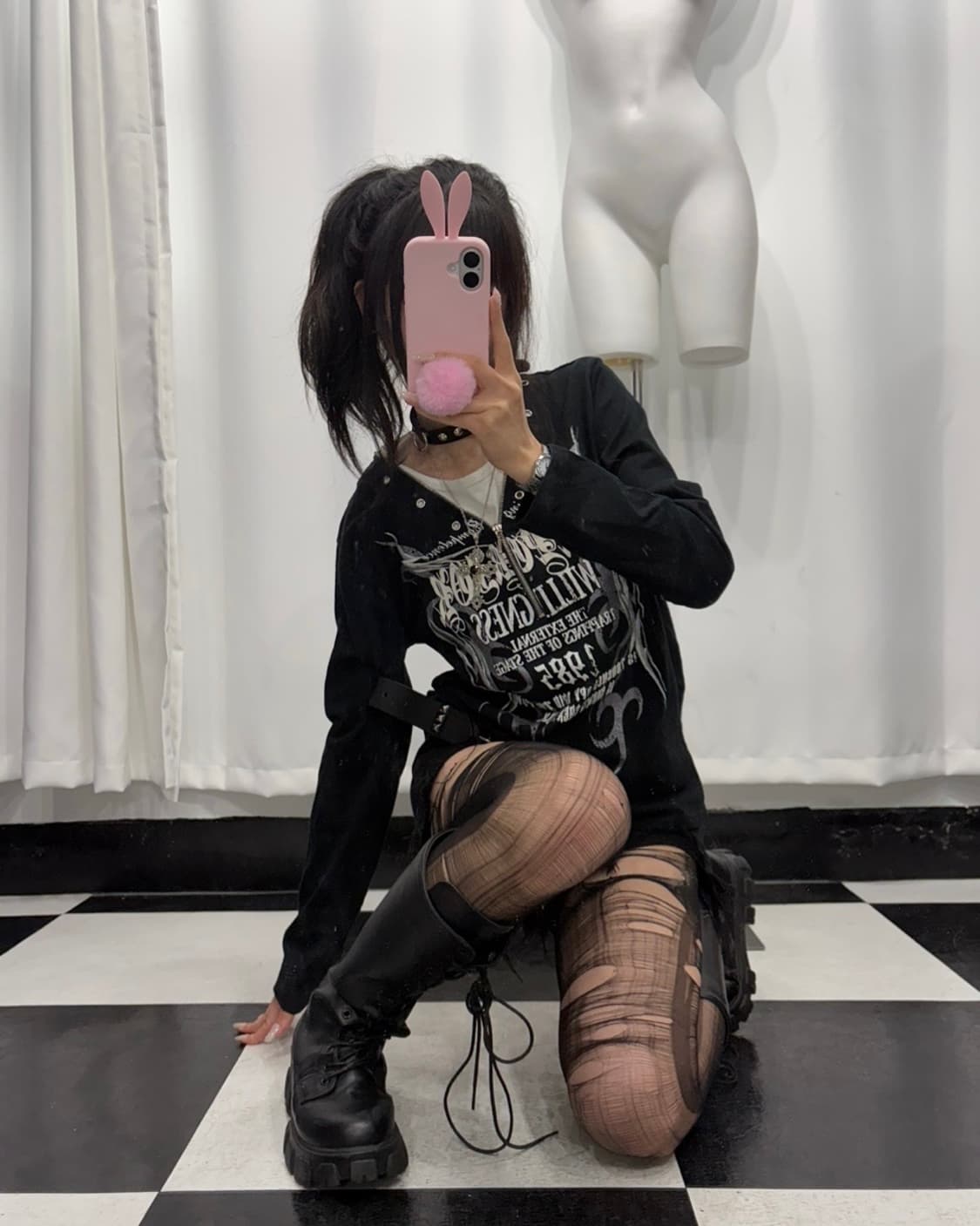 🎸블랙 재패니즈 롱슬리브🎸 상품이미지4