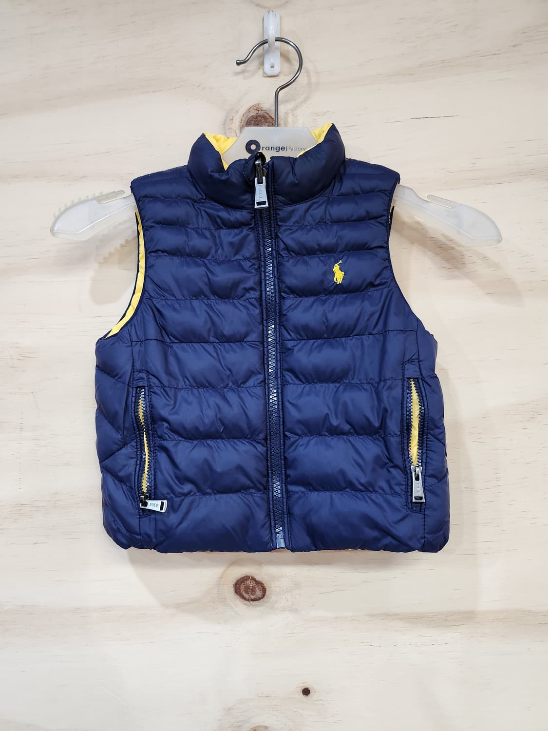 폴로 랄프로렌 키즈 (18m) 리버시블 패딩 조끼 상품이미지1