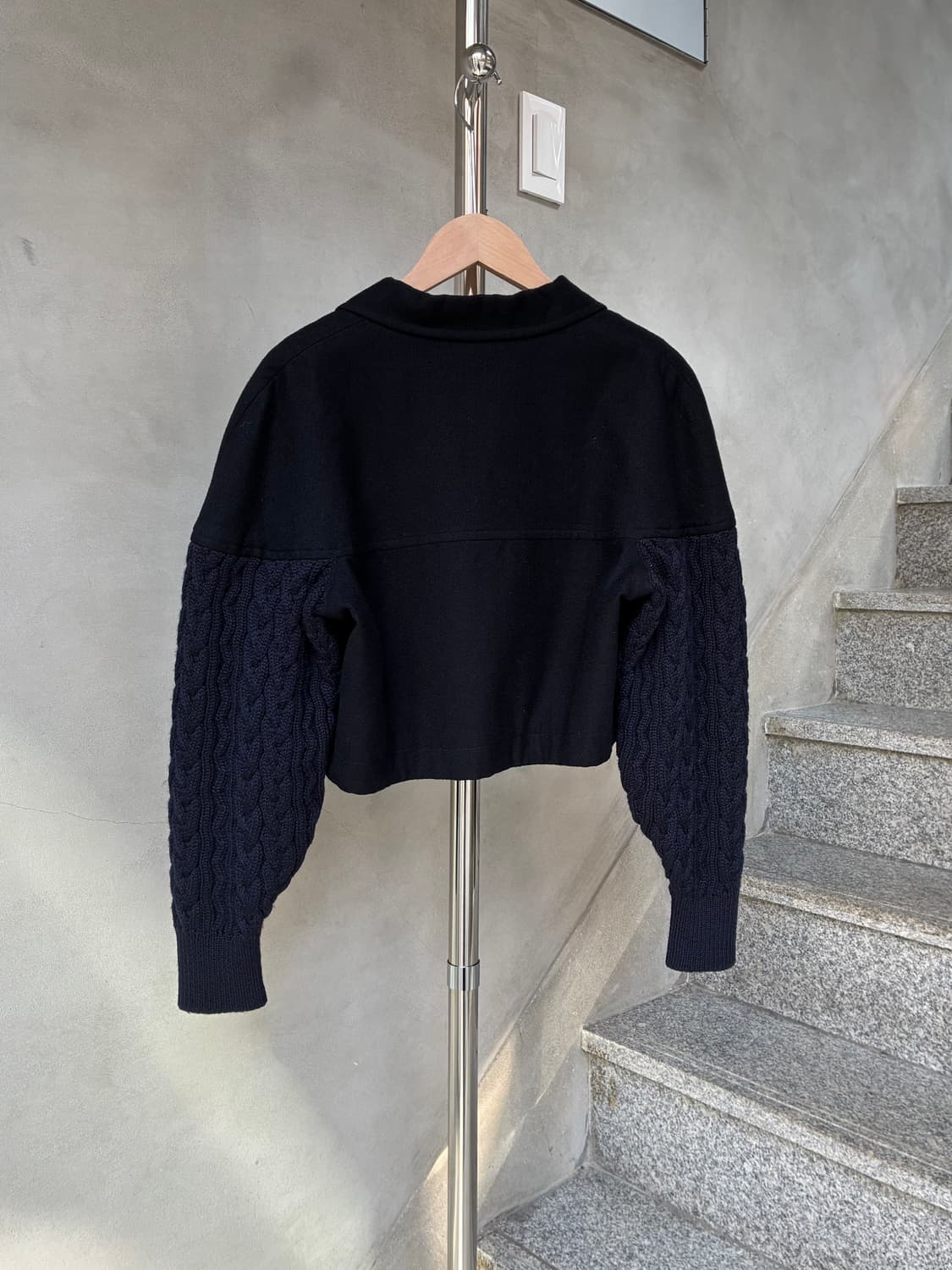 꼼데가르송 트리콧 니트 자켓 상품이미지4