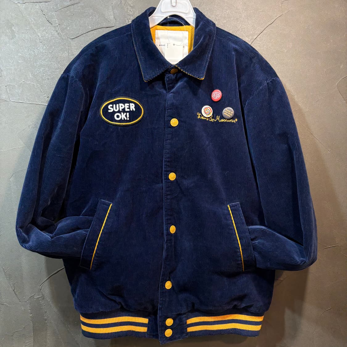 [L] DEUS 데우스 코듀로이 블루종 자켓 상품이미지1