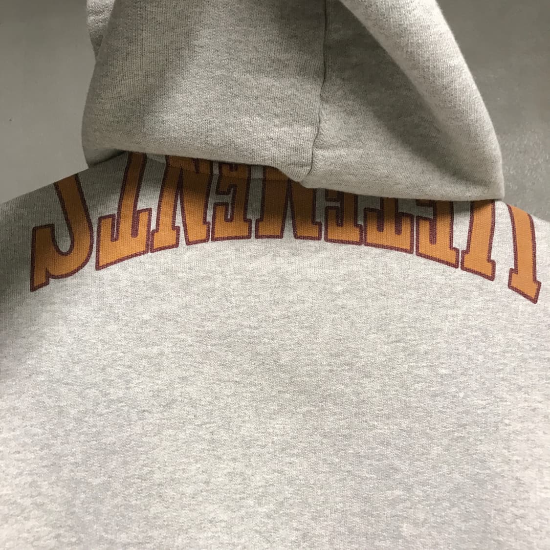 베트멍 로고 후드티 그레이 M 상품이미지7