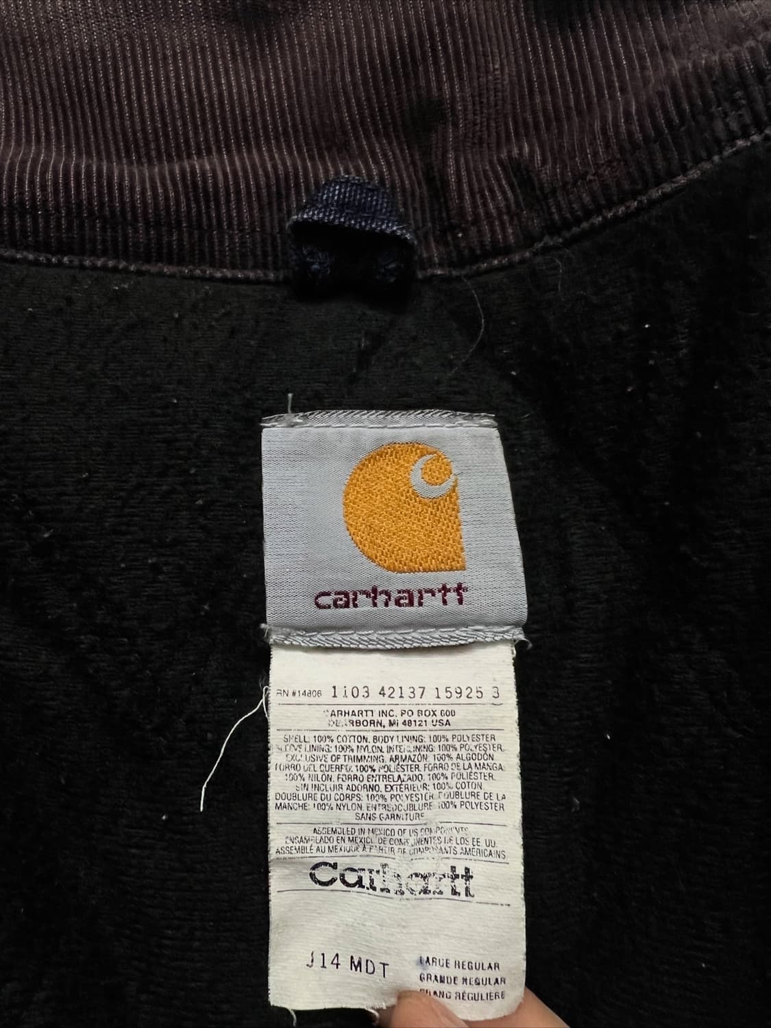 칼하트 J14 산타페 자켓 상품이미지5