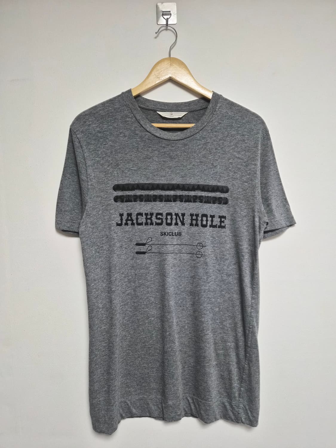 골든구스GoldenGoose 레터링 그레이 티셔츠  - T130 상품이미지1