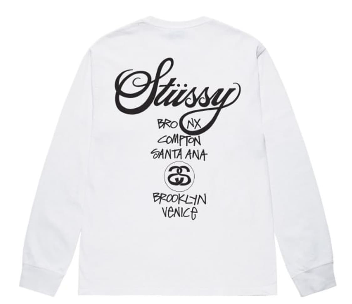 스투시 월드투어 도쿄 롱슬리브 긴팔티 상품이미지2