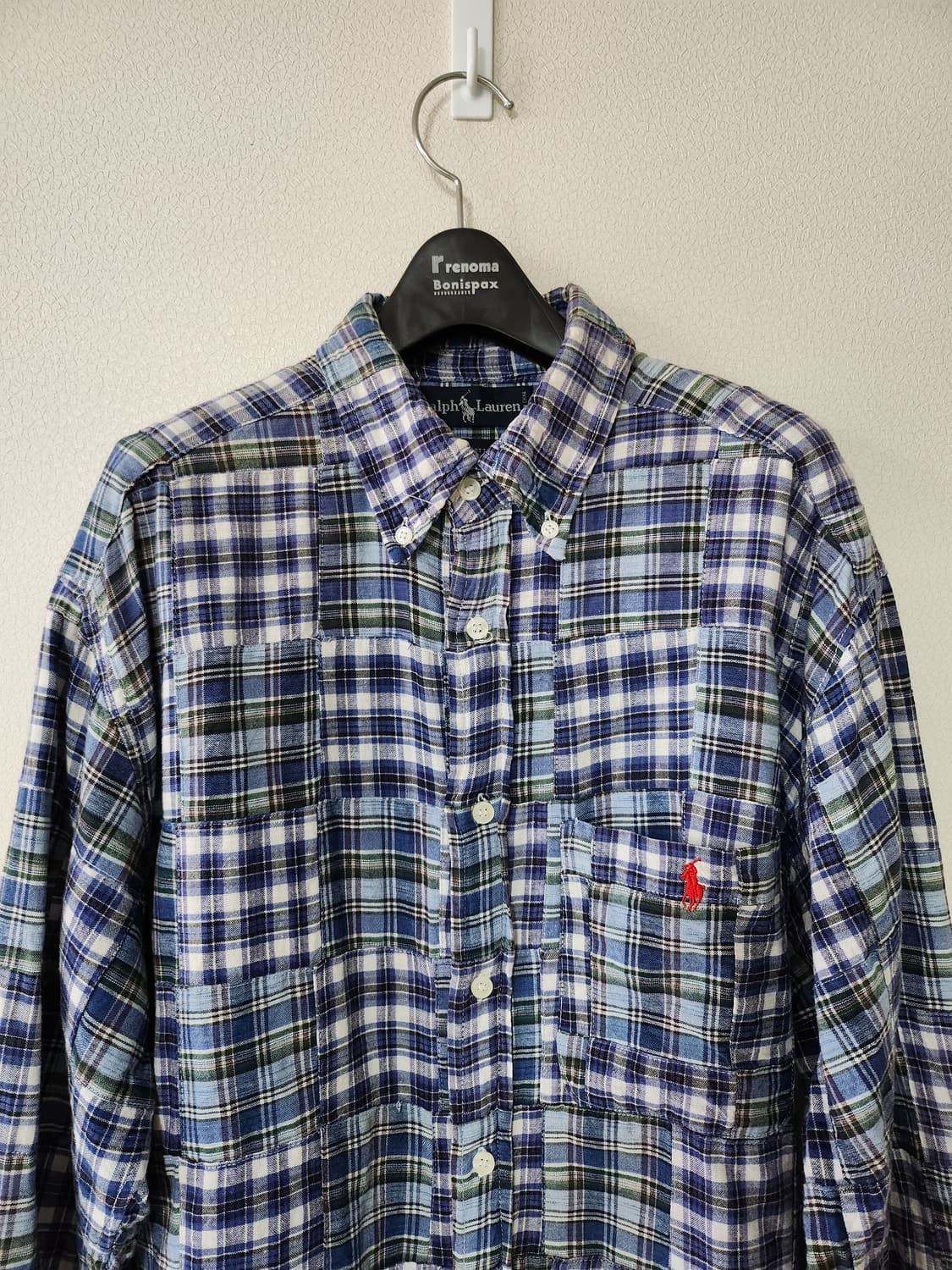폴로랄프로렌 패치워크셔츠 (L 상품이미지1