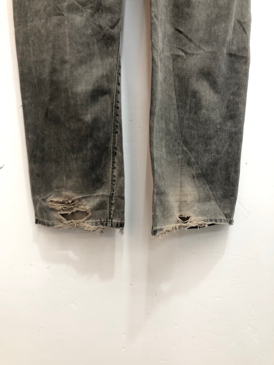 replay 그레이 폴리우레탄 워싱진 상품이미지5