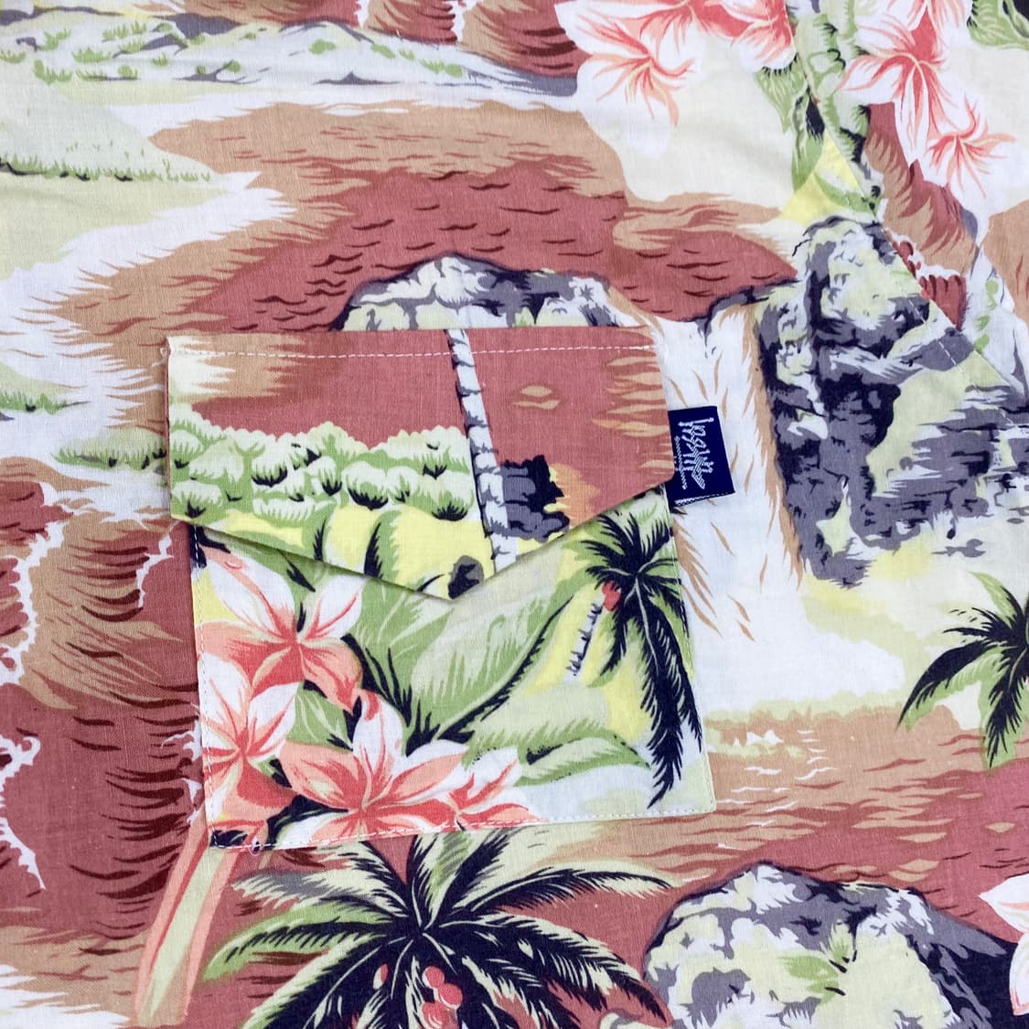 90s 올드 스투시 하와이안 셔츠 (100) 상품이미지3