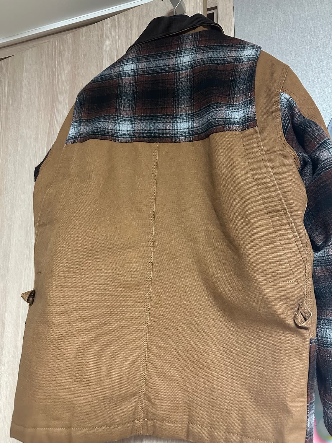 칼하트 wip 하이랜드 체크 자켓 상품이미지2