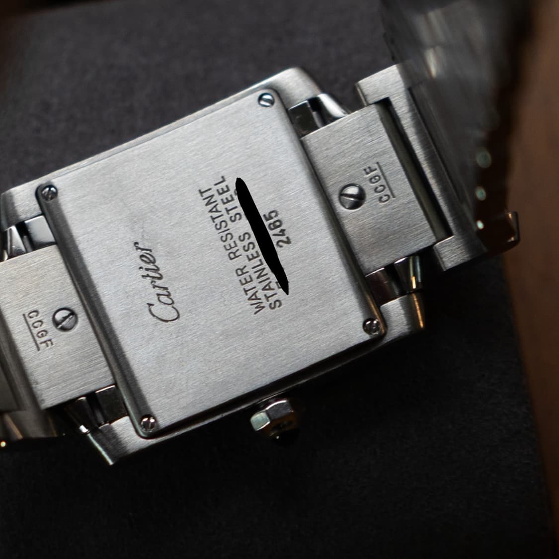 까르띠에 탱크 프랑세즈 미듐 m 남여공용 시계 상품이미지2