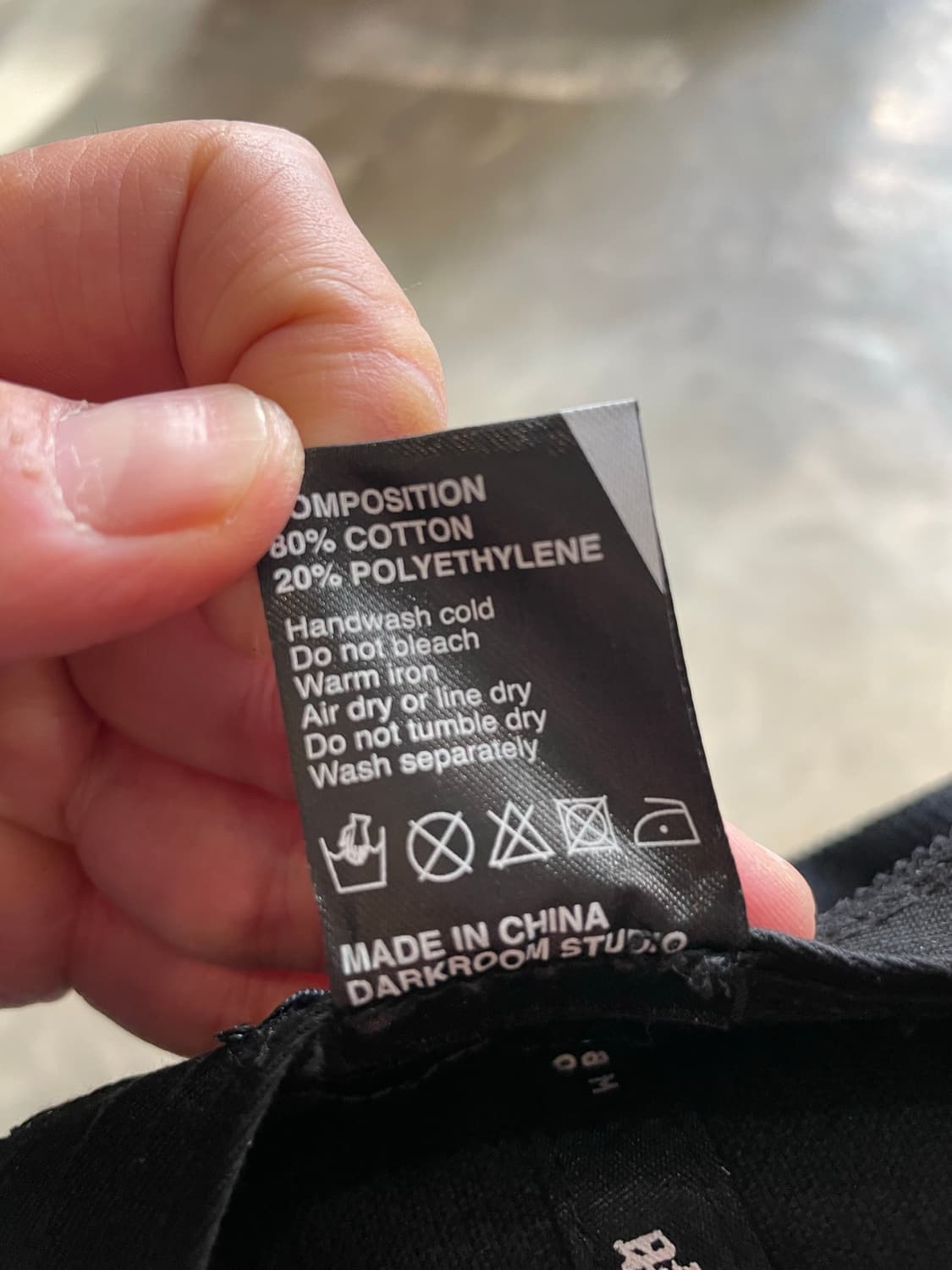 다크룸 x 시바스 리갈 코듀로이 볼캡 블랙 상품이미지9