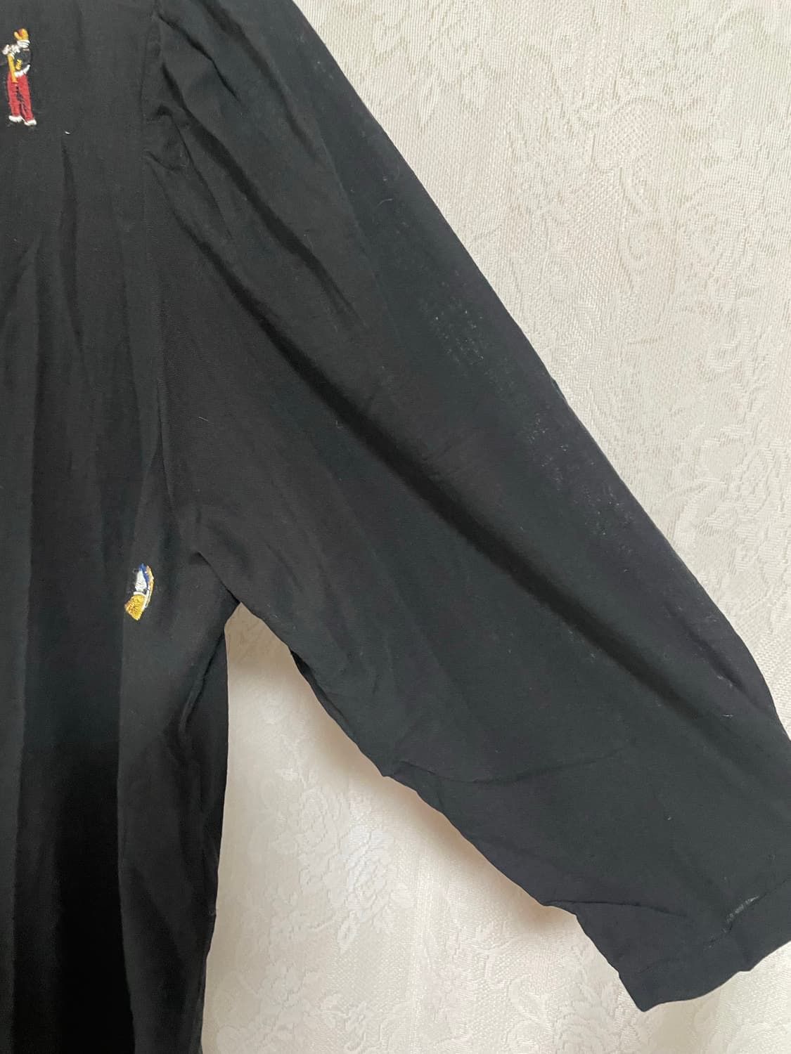 빈티지 자수 롱셔츠  상품이미지6
