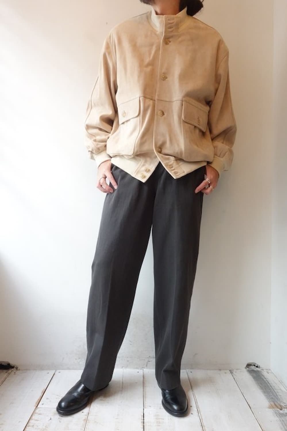 마티앤선즈 Smooth chino 그레이 샴브레이 2 상품이미지3