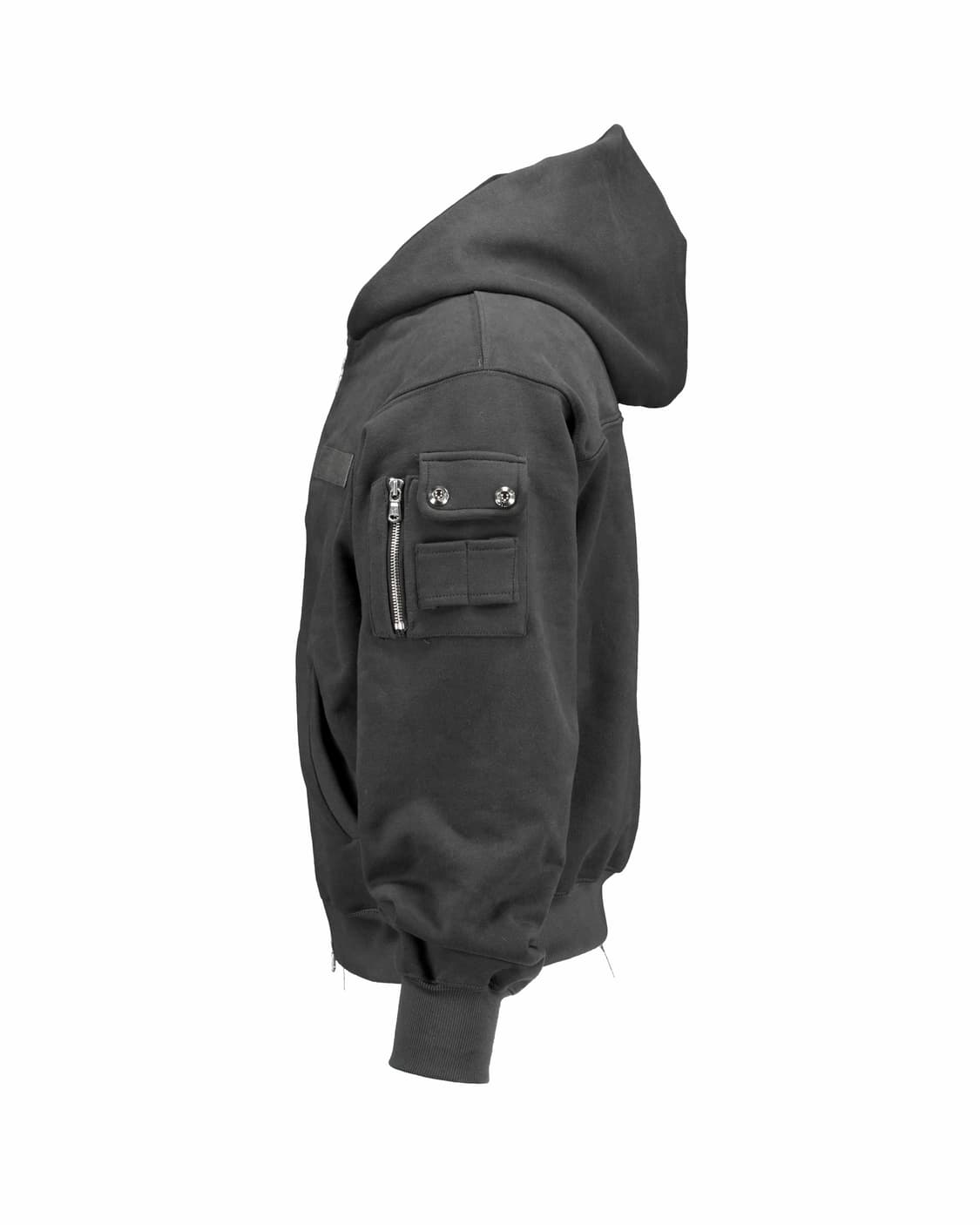 포그서비스 MA-1 후드집업 차콜 2 상품이미지4