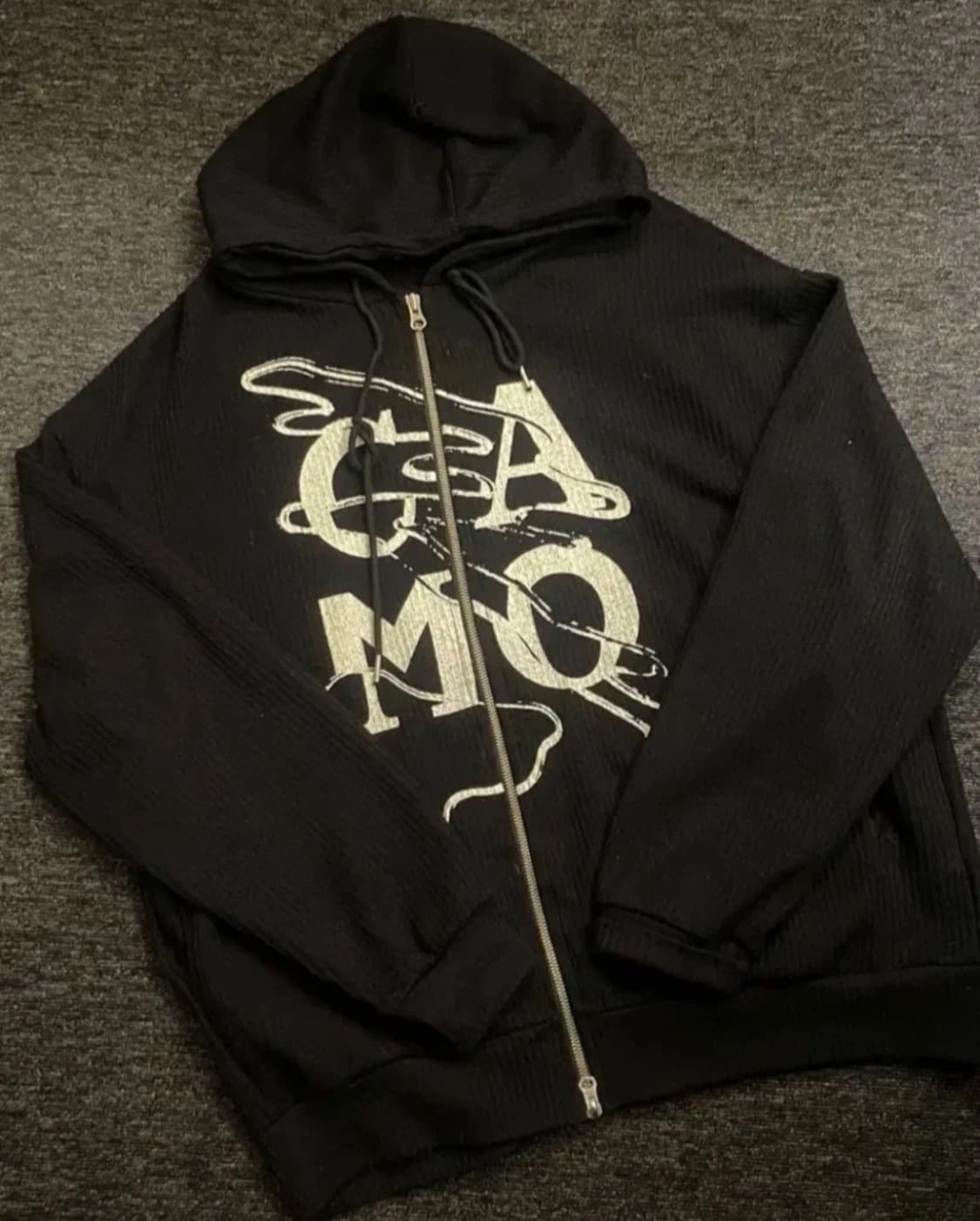 머디 투웨이 후드 니트 집업 상품이미지2