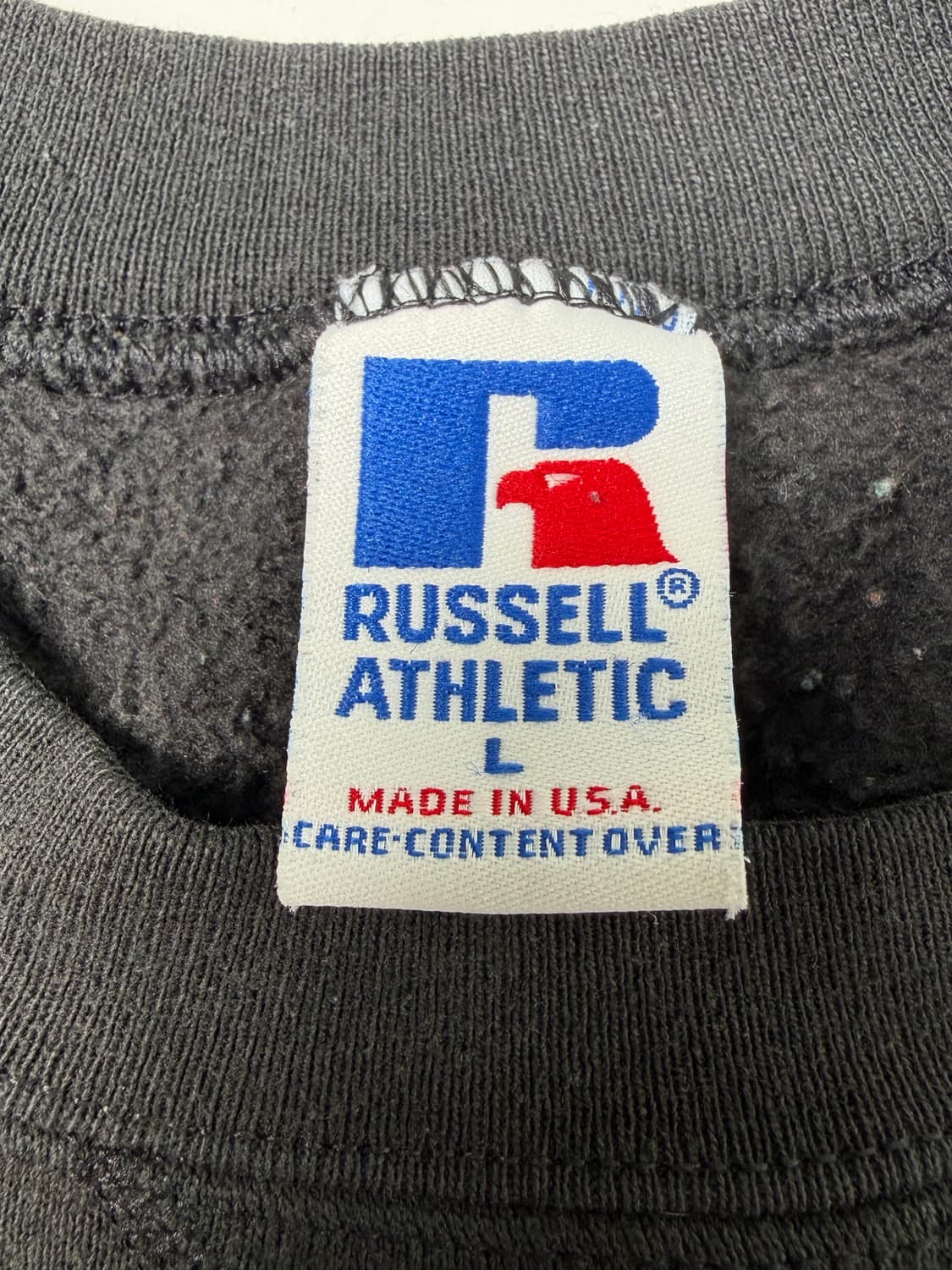 90s Russell Sweatshirt (black) 상품이미지3