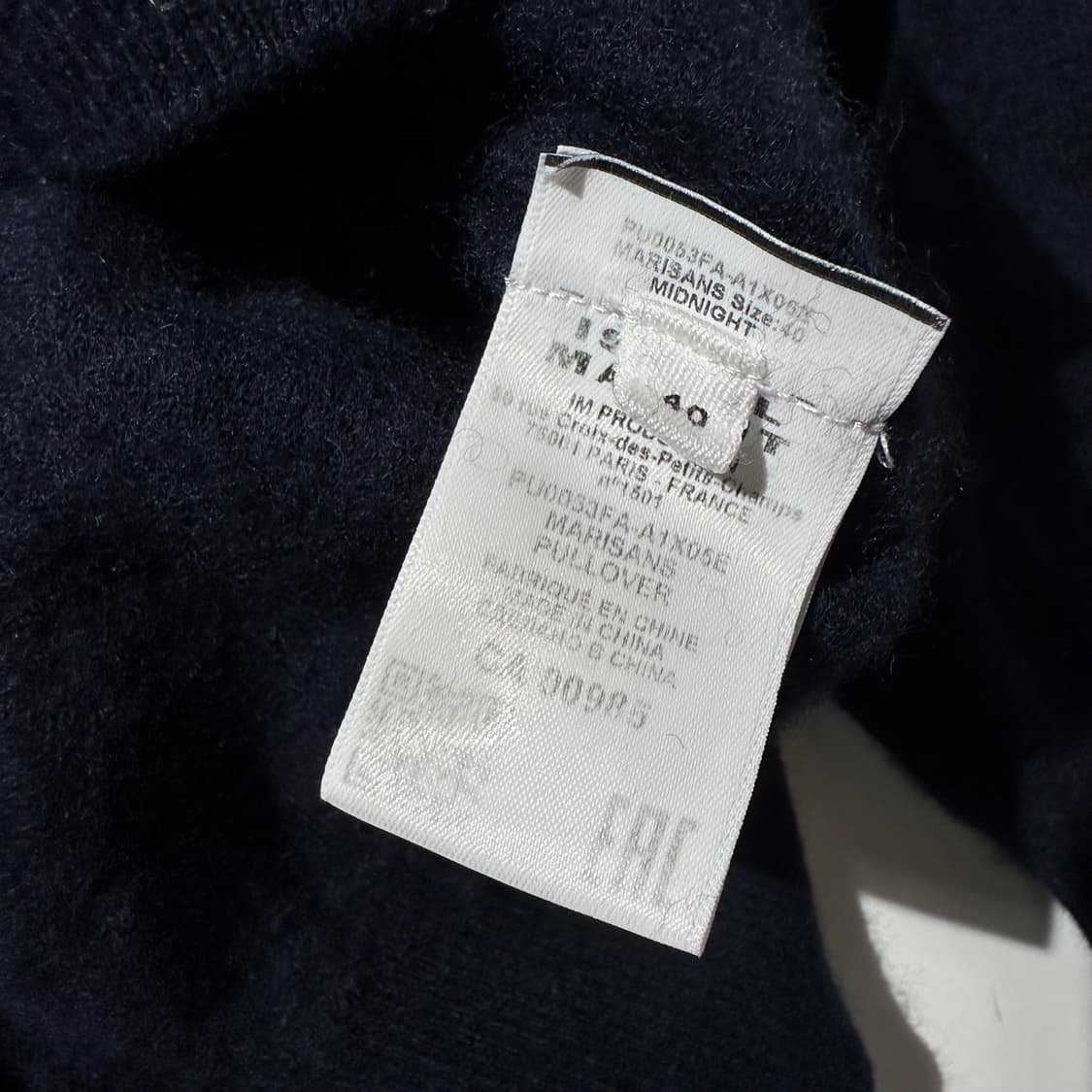 이자벨마랑 마리산스 로고 라운드 니트 상품이미지6