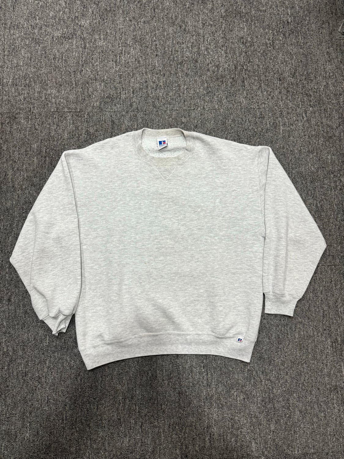 90s USA 러셀 라이트 그레이 스웻 L 상품이미지2