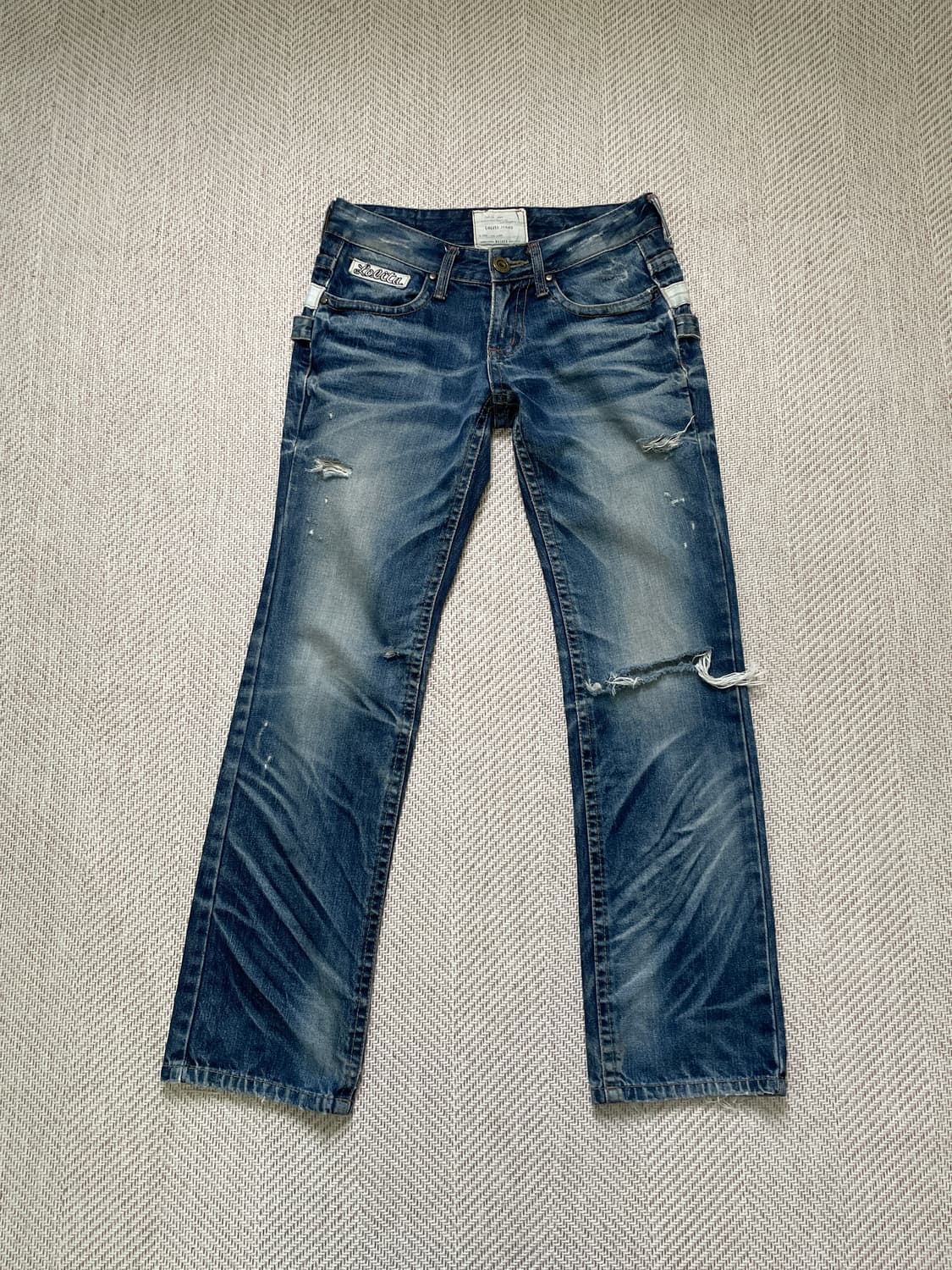 로리타 진 x concert dib 디스트로이드 데님팬츠 J04094 상품이미지4