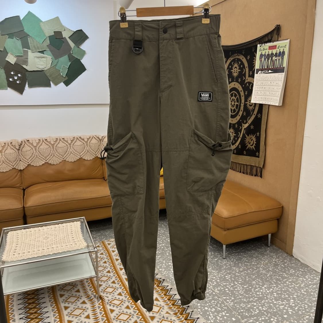 반스 레트로 00's 스트릿 힙합 슬림핏 카고팬츠 S C10881 상품이미지2