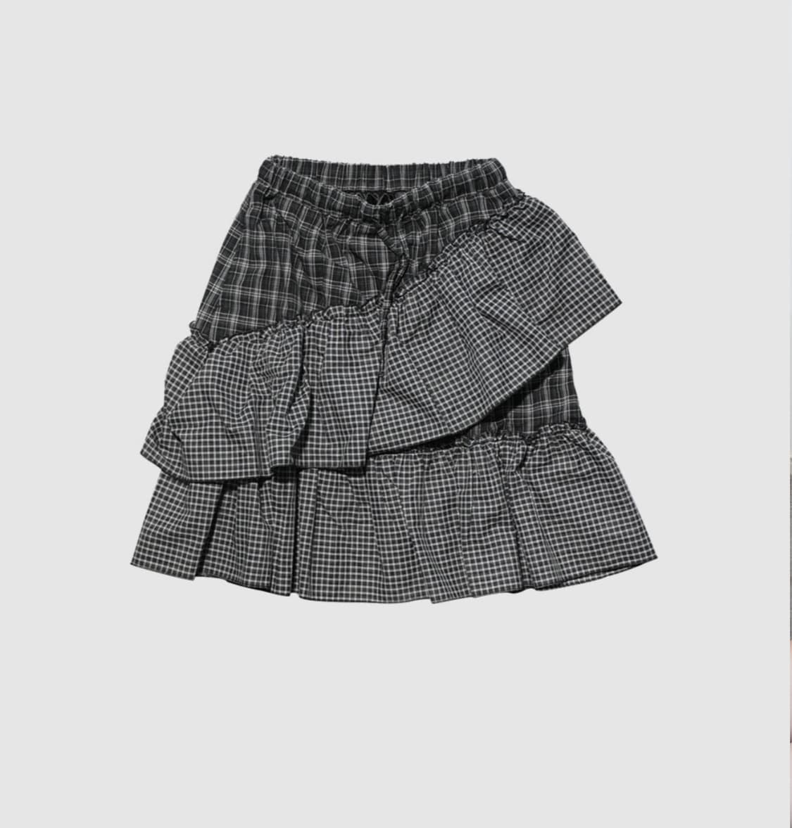 인앤양인하모니 Frill skirt, checked 상품이미지1