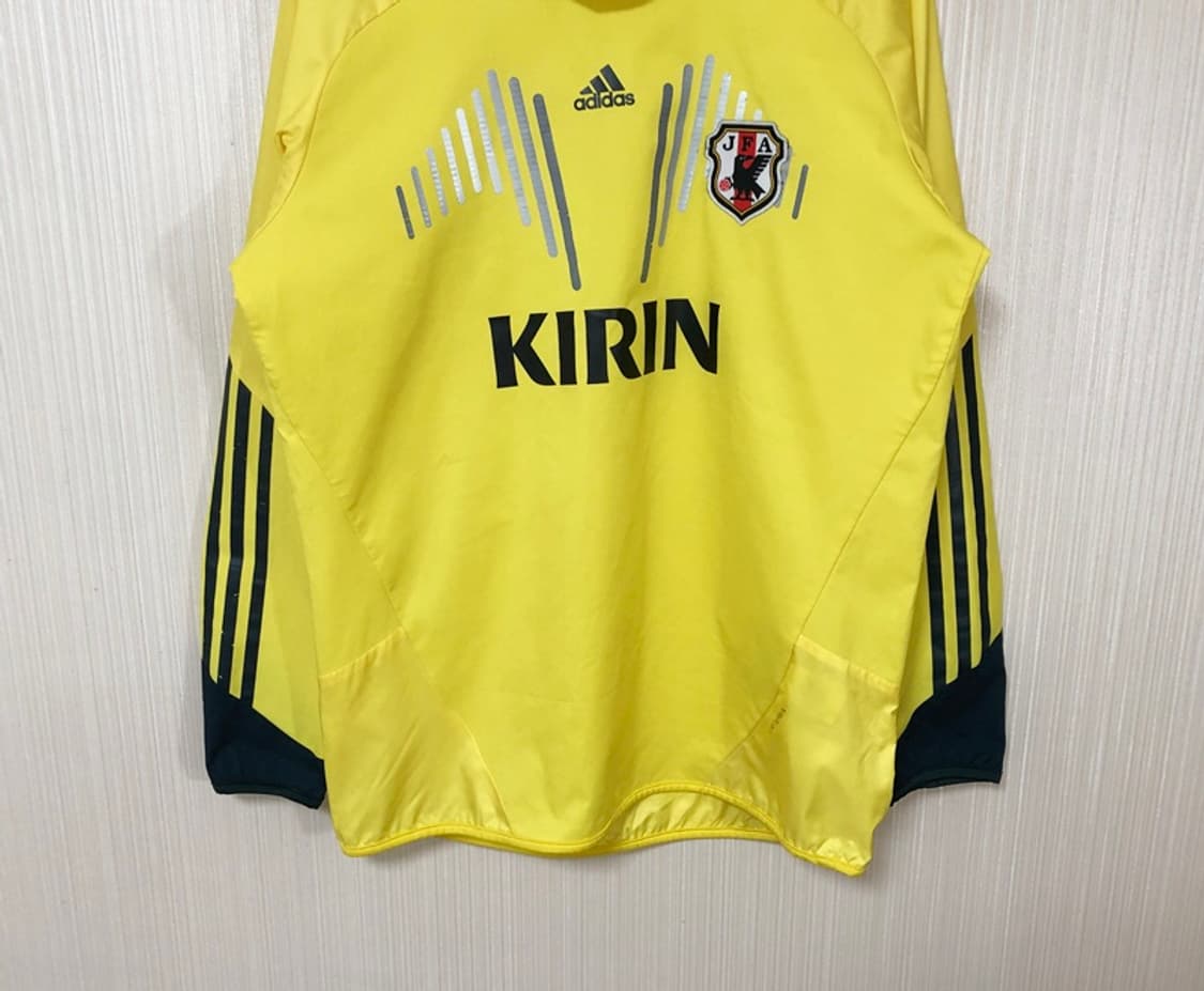 아디다스 12-13 일본축구국대 트레이닝(훈련용) 윈드셔츠 L(일본) 상품이미지3