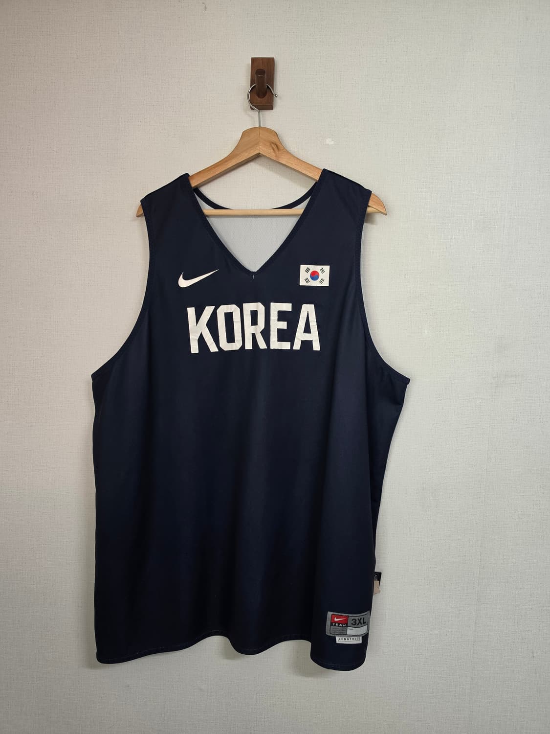 나이키 국대 양면 농구 유니폼 3XL 상품이미지3