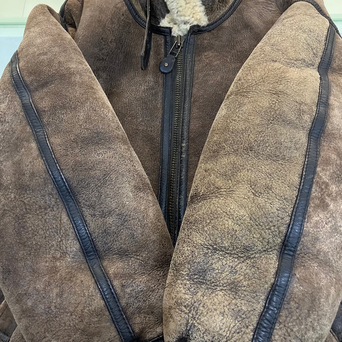 US ARMY B-3 양가죽 밀리터리 무스탕 자켓  상품이미지5