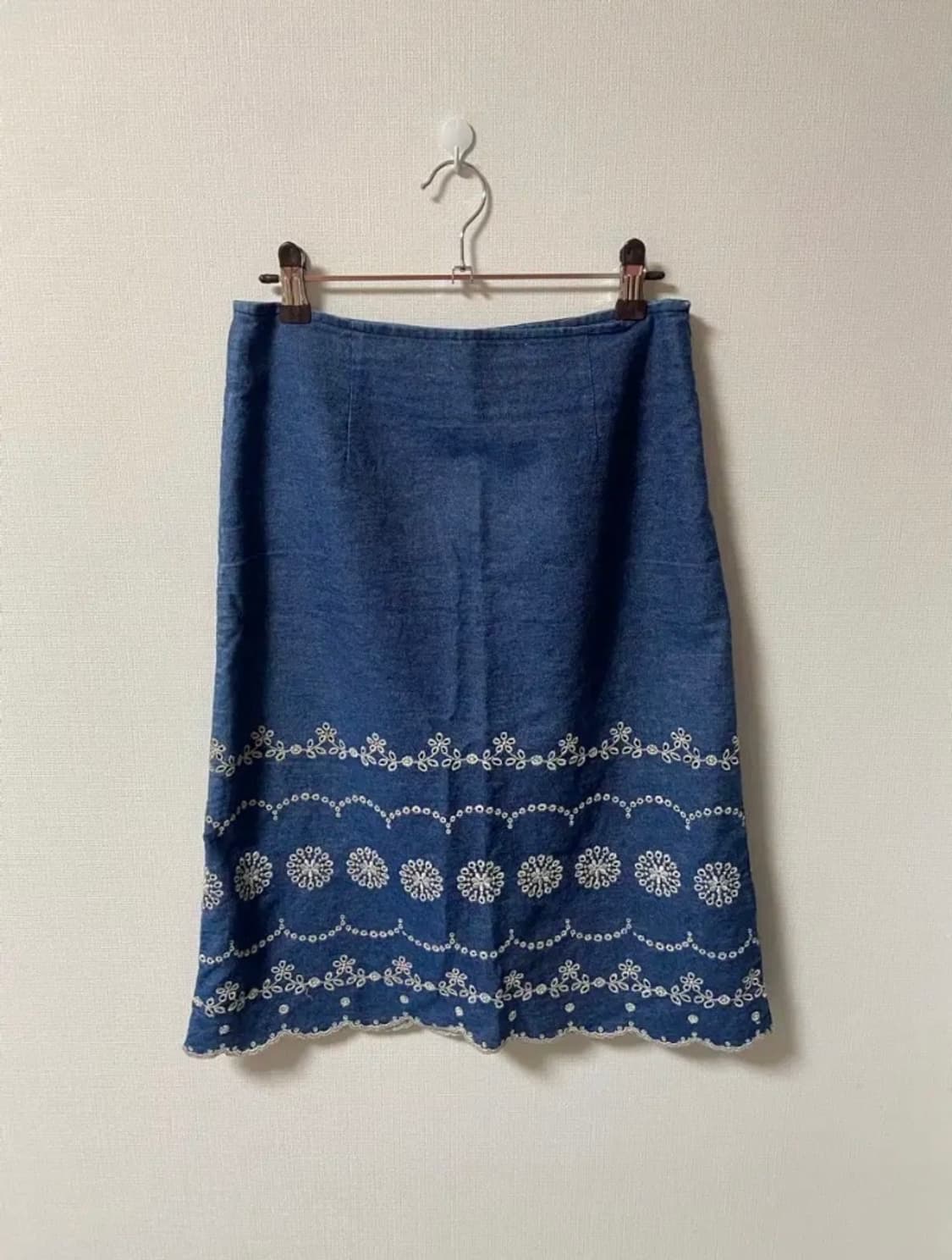 빈티지 모리걸 꽃 레이스 스커트 상품이미지1