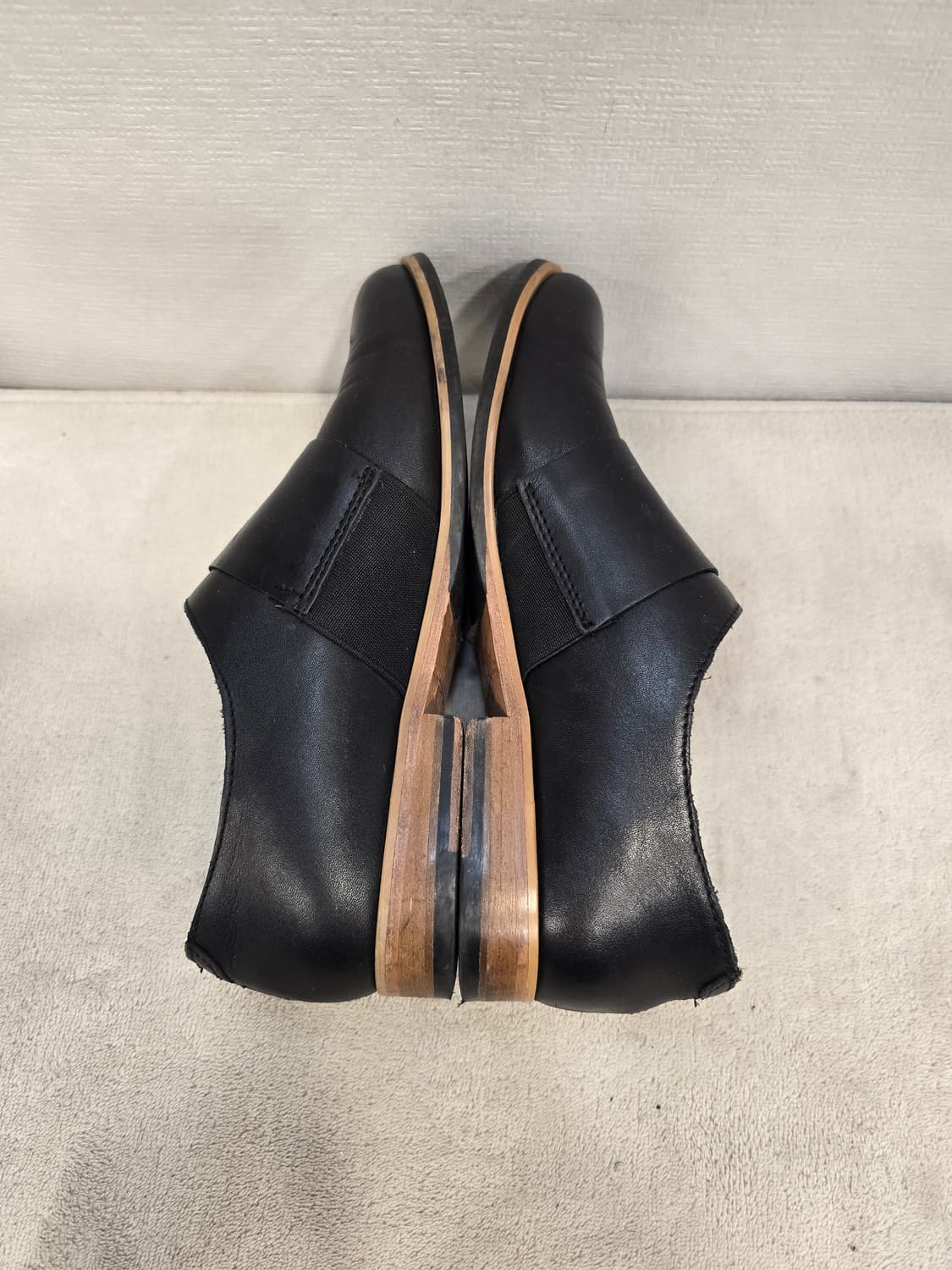 울버린 Wolverine 여성 가죽 단화 블랙 230 상품이미지5