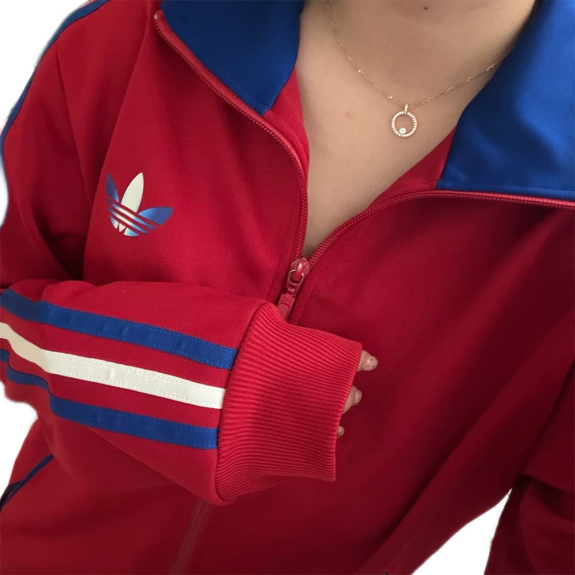 ❤️아디다스 파이어버드 레드 버건디 져지 & 와이드 트랙팬츠 SET❤️ 상품이미지3