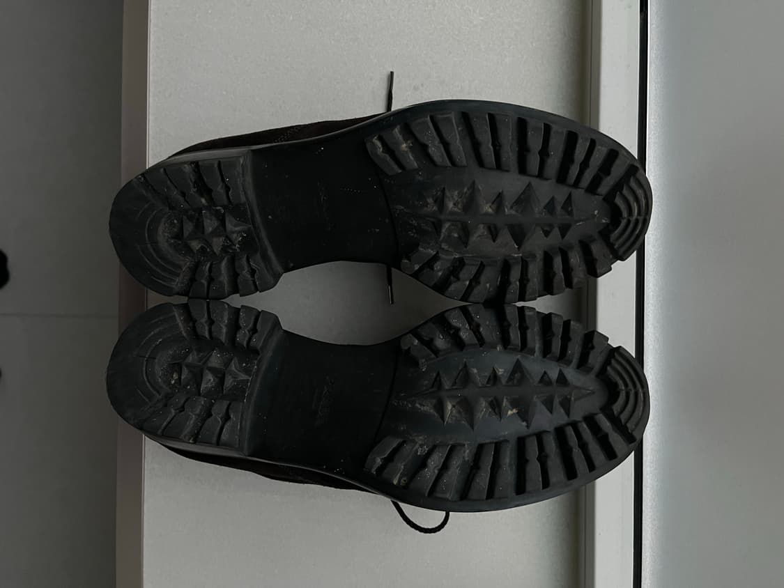 프라다 런웨이 피스 스웨이드 로퍼 상품이미지5