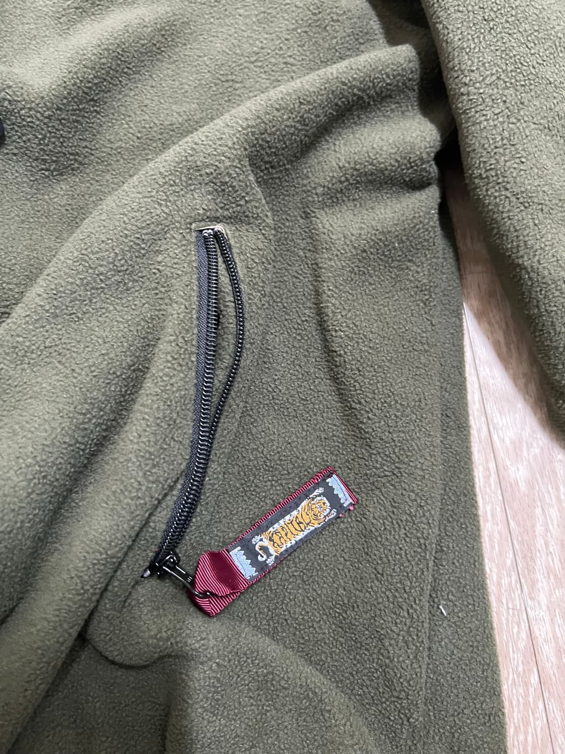 캐피탈 플리스 올리브색 3사이즈 상품이미지3