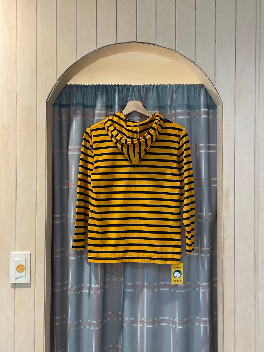 일본빈티지 디테일 후드긴팔티 상품이미지5