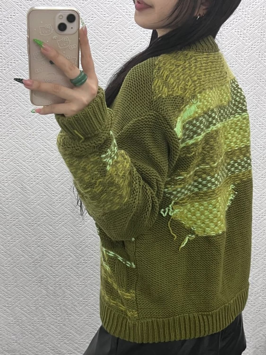 앤더슨벨 프란시스코 인사이드 아웃 뜨개 니트 M C09293 상품이미지2