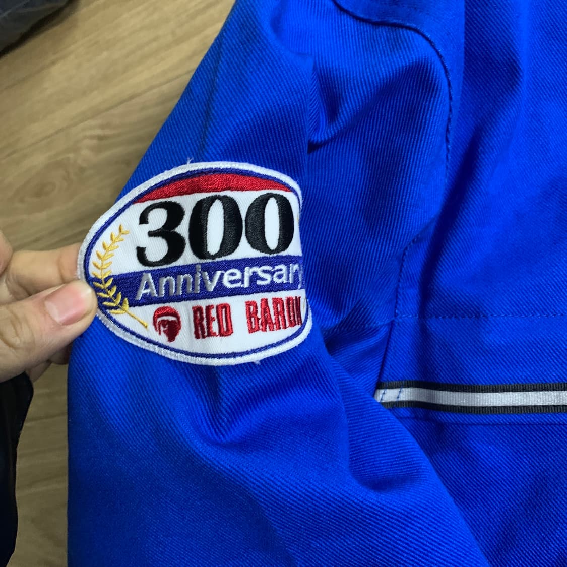 XL)Elf 블루 레이싱 자켓 상품이미지7