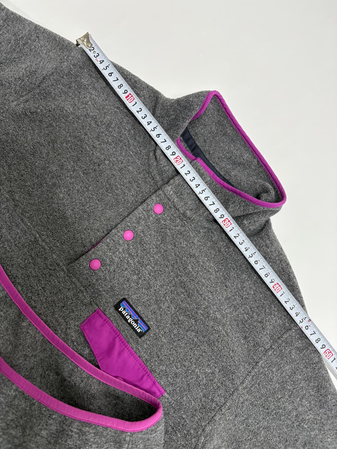 빈티지 파타고니아 신칠라 스냅티 그레이 우먼즈L 상품이미지9