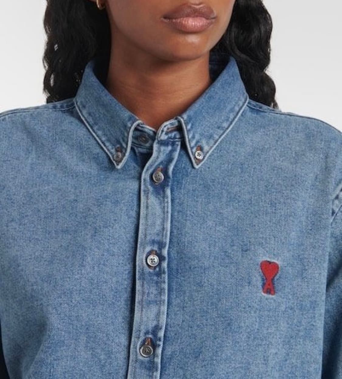 아미 드 꾀흐 데님 셔츠 남여공용 상품이미지10