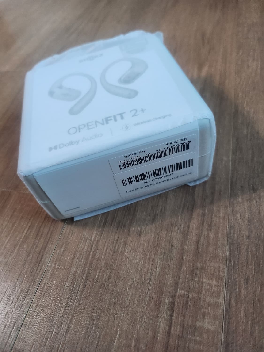 샥즈 오픈핏 2+ 그레이 미개봉 새제품 상품이미지5