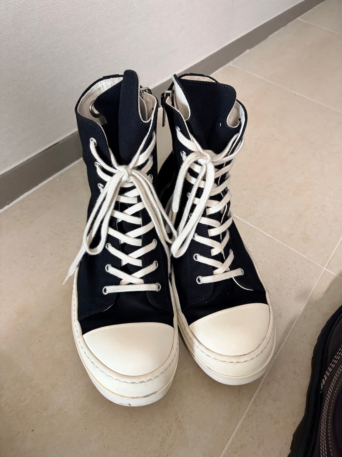 릭오웬스 다크쉐도우 하이탑 43.5 상품이미지2