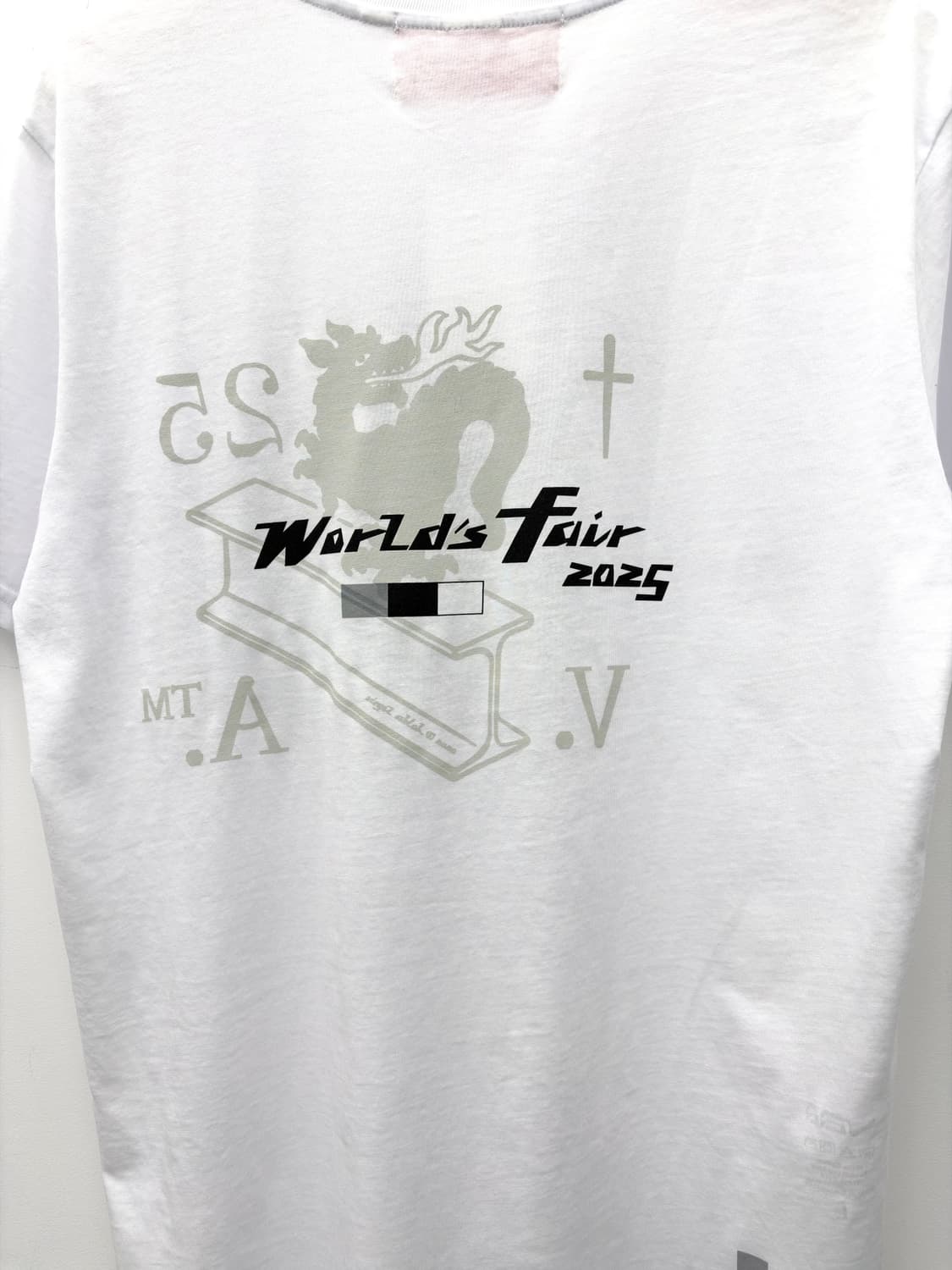 FUTURA X VAA T-SHIRT WHITE 상품이미지4