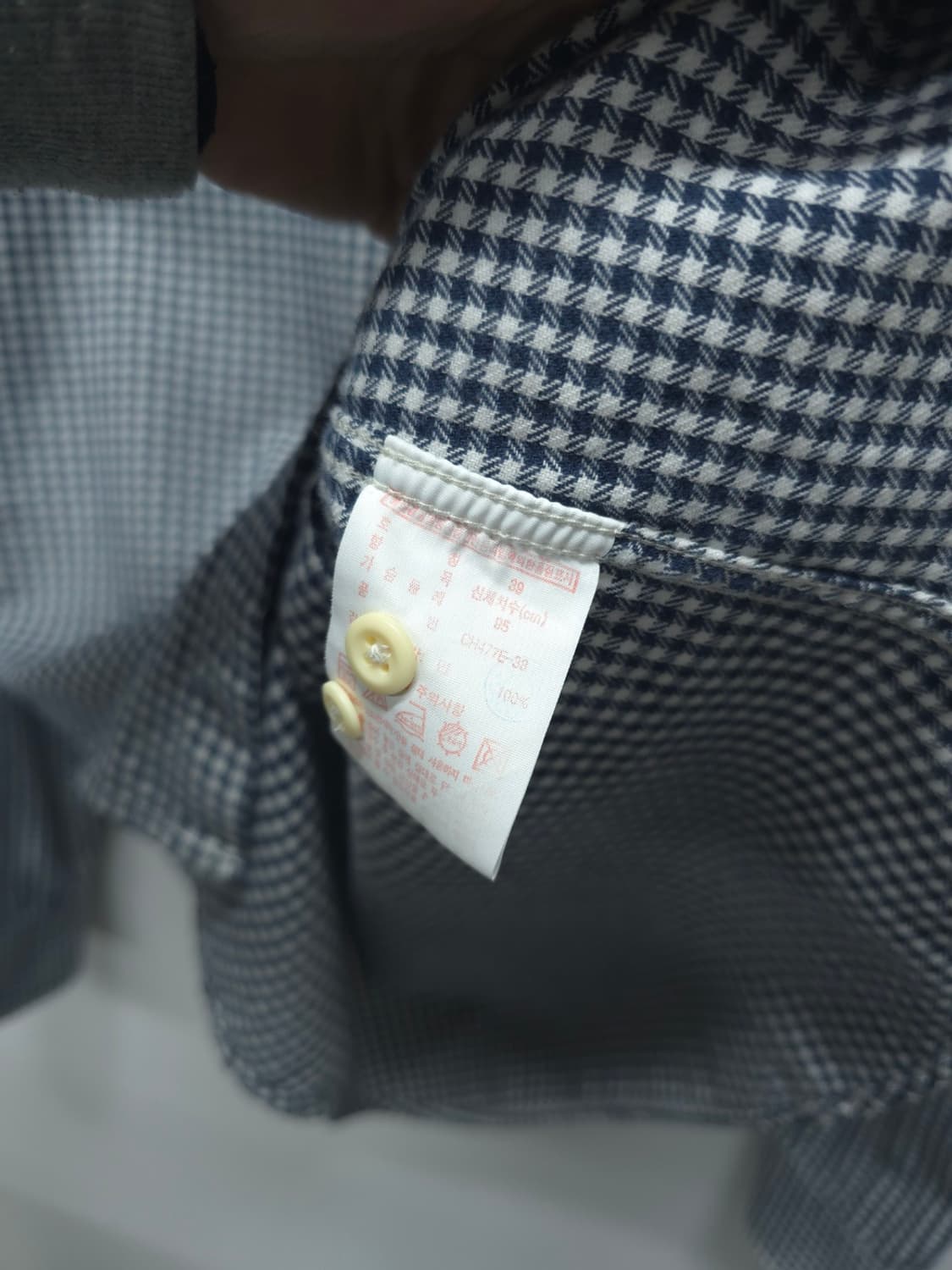 라코스테 여성 라이브 체크 긴팔 봄가을 셔츠(66~66반) 상품이미지6