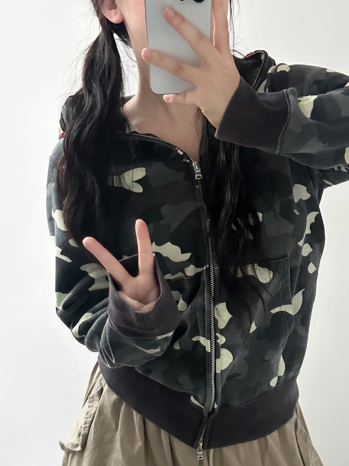 베이프 시티카모 샤크 후드집업  상품이미지4