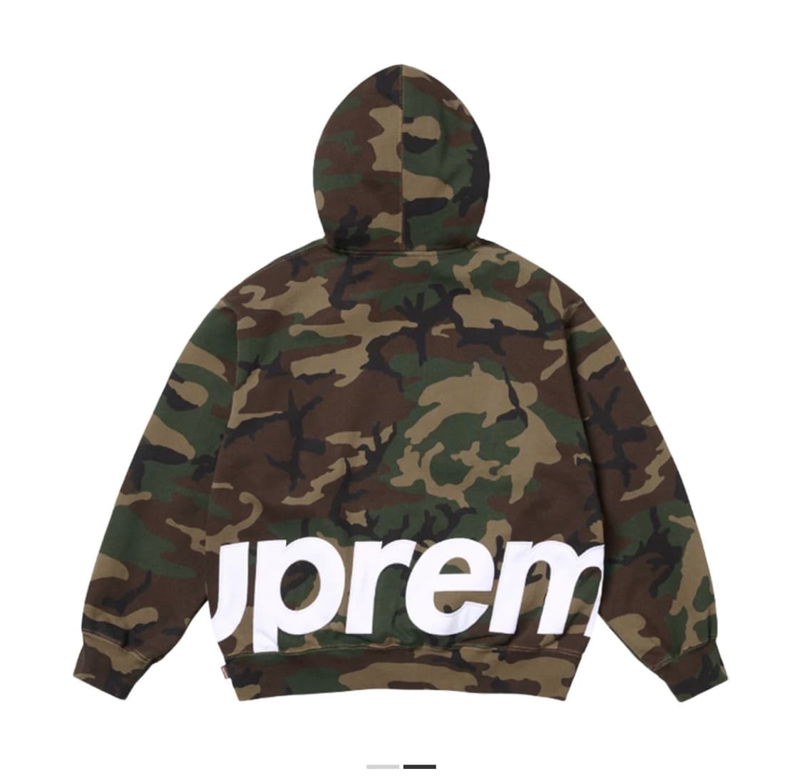 슈프림 후드집업 카모 m 상품이미지2