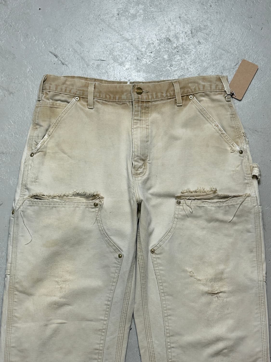 OG 칼하트 B136 더블니 BRN 칼하트 썩블니 상품이미지5